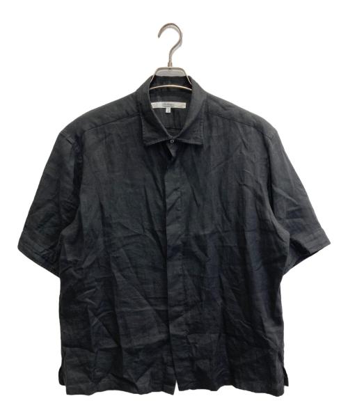 Tokiari（トキアリ）Tokiari (トキアリ) リネンシャツ ブラック サイズ:2の古着・服飾アイテム