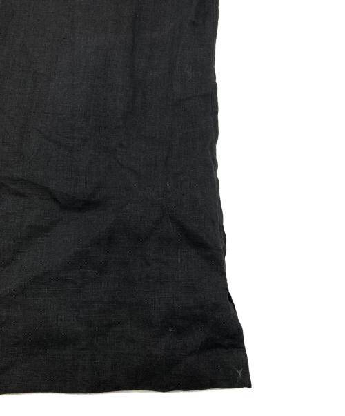 Tokiari（トキアリ）Tokiari (トキアリ) リネンシャツ ブラック サイズ:2の古着・服飾アイテム