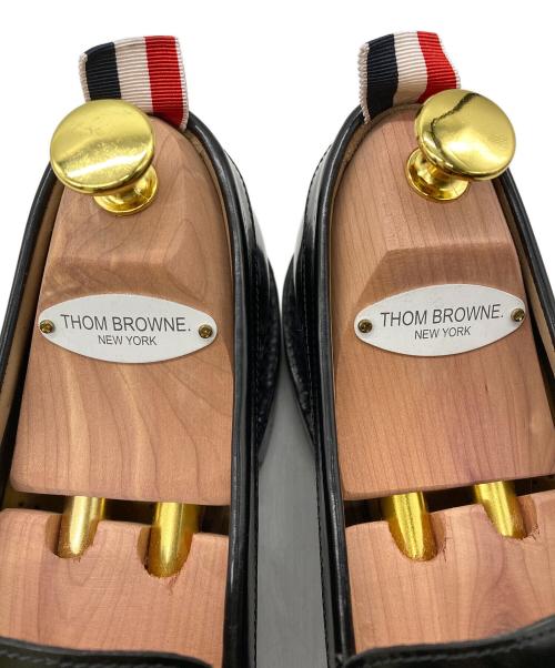 Thom Browne（トムブラウン）Thom Browne (トムブラウン) RWB TASSEL LOAFER W/タッセルローファー ブラック サイズ:US 7 1/2の古着・服飾アイテム