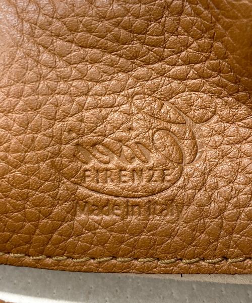 cisei（シセイ）Cisei (シセイ) ドローストリングバッグ ブラウンの古着・服飾アイテム