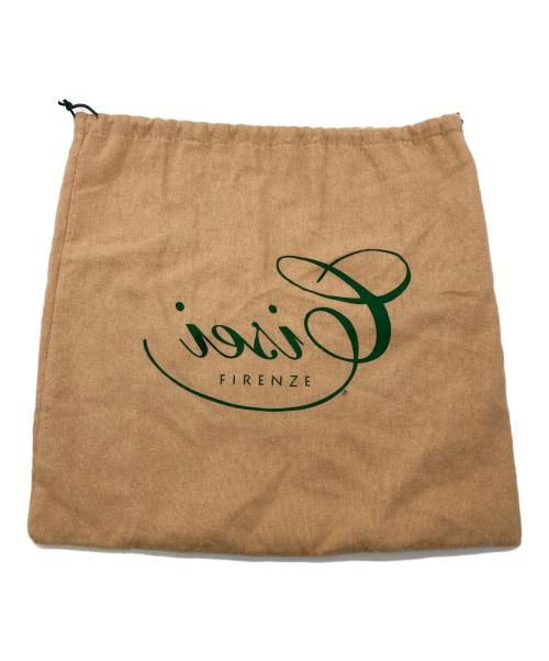 cisei（シセイ）Cisei (シセイ) ドローストリングバッグ ブラウンの古着・服飾アイテム