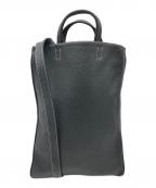 A×TOMORROW LANDエイス×トゥモローランド）の古着「【別注】TOTE&SHOULDER シュリンクレザー 2WAYバッグ」｜ブラック