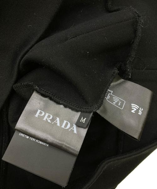 PRADA（プラダ）PRADA (プラダ) 23SS テクニカルコットン フーディー ブラック サイズ:Mの古着・服飾アイテム