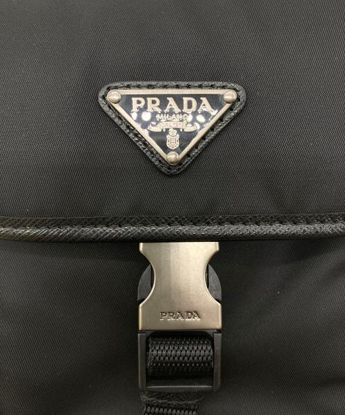 PRADA（プラダ）PRADA (プラダ) P.TA I-PHONE スマートフォンバッグ ブラックの古着・服飾アイテム