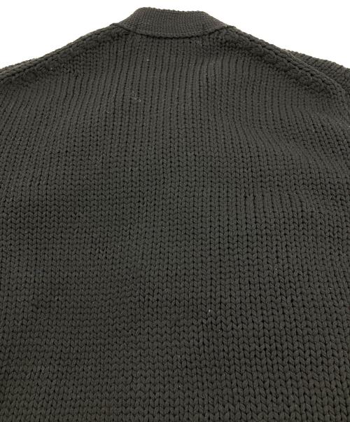 COMME des GARCONS HOMME PLUS（コムデギャルソンオムプリュス）COMME des GARCONS HOMME PLUS (コムデギャルソンオムプリュス) Cable Knit Cardigan【AD2023】 ブラック サイズ:Sの古着・服飾アイテム