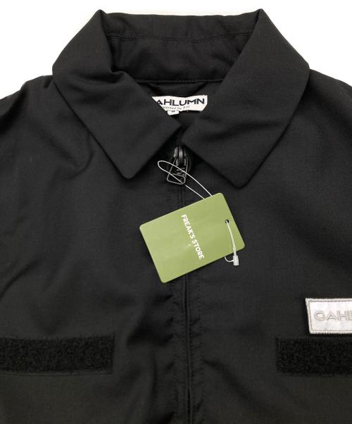 CAHLUMN（カウラム）CAHLUMN (カウラム) FREAK'S STORE (フリークストア) TW Twill Heli Crew Jacket ブラック サイズ:M 未使用品の古着・服飾アイテム