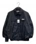 CAHLUMN（カウラム）の古着「TW Twill Heli Crew Jacket」｜ブラック