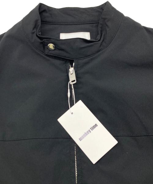 MONKEY TIME（モンキータイム）MONKEY TIME (モンキータイム) ダブルクロス モト ジャケット―撥水機能― ブラック サイズ:M 未使用品の古着・服飾アイテム