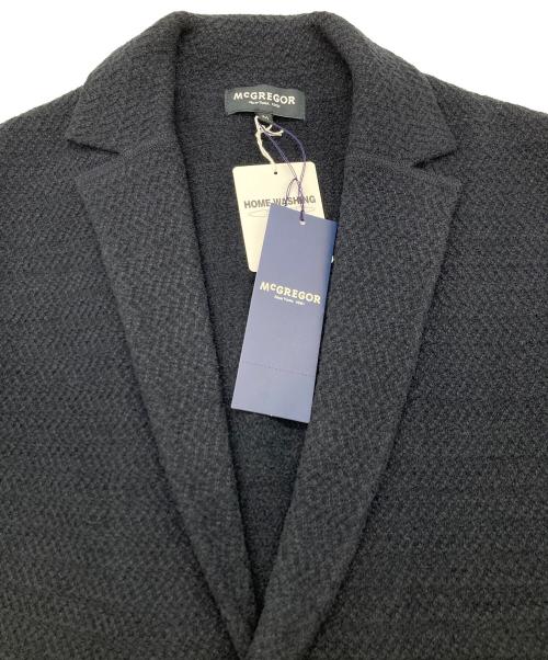 McGREGOR（マクレガー）McGREGOR (マクレガー) ニットカーデジャケット ネイビー サイズ:M 未使用品の古着・服飾アイテム