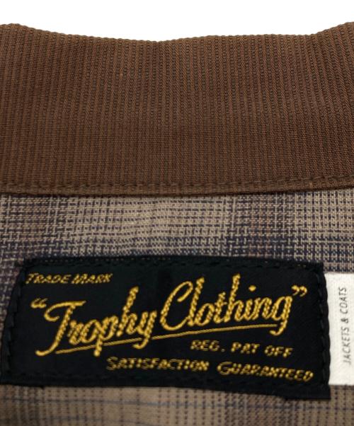 Trophy Clothing（トロフィークロージング）Trophy Clothing (トロフィークロージング) スイングトップ ブラウン サイズ:Mの古着・服飾アイテム