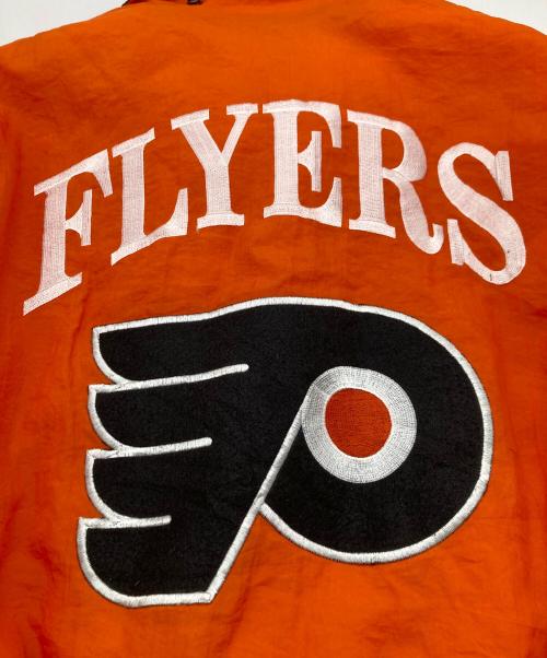 NUTMEG（ナツメグ）NUTMEG (ナツメグ) Philadelphia Flyers アノラックパーカー オレンジ サイズ:XLの古着・服飾アイテム
