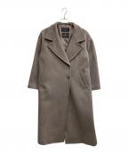 NOLLEY'S sophiノーリーズソフィー）の古着「KIWI 2WAYチェスターコート」｜ブラウン