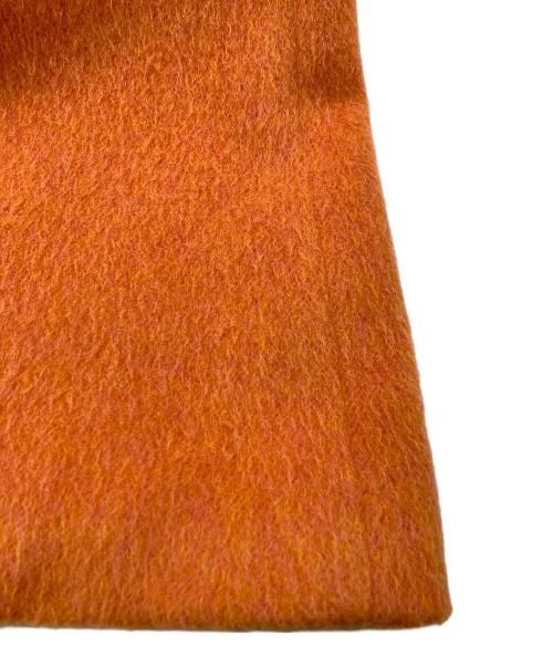 LOUNIE（ルーニー）LOUNIE (ルーニー) シャンブレーシャギーコート オレンジ サイズ:38の古着・服飾アイテム