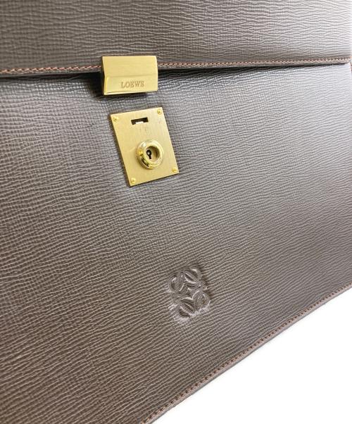 LOEWE（ロエベ）LOEWE (ロエベ) ブリーフケース ブラウンの古着・服飾アイテム