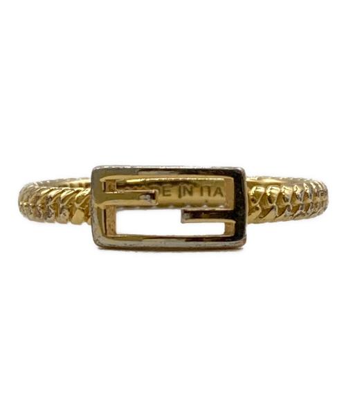 FENDI（フェンディ）FENDI (フェンディ) リンクチェーンロゴ リング サイズ:13号の古着・服飾アイテム