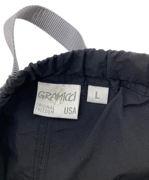 GRAMICCI（グラミチ）GRAMICCI (グラミチ) The Duffer of ST.George (ザ ダファーオブセントジョージ) ダファー シェルギアショーツパンツ ブラック×グレー サイズ:Lの古着・服飾アイテム