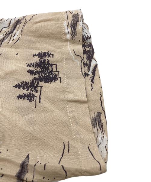 HARLEY-DAVIDSON（ハーレーダビッドソン）HARLEY-DAVIDSON (ハーレーダビッドソン) オープンカラーシャツ ベージュ サイズ:Sの古着・服飾アイテム