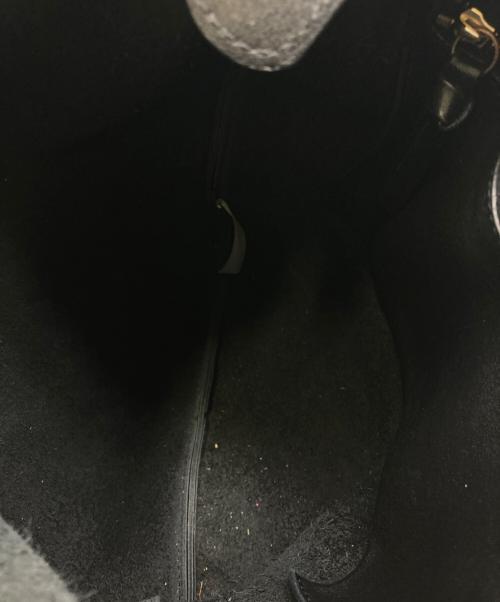 A.P.C.（アーペーセー）A.P.C. (アーペーセー) レザーショルダーバッグ ブラックの古着・服飾アイテム