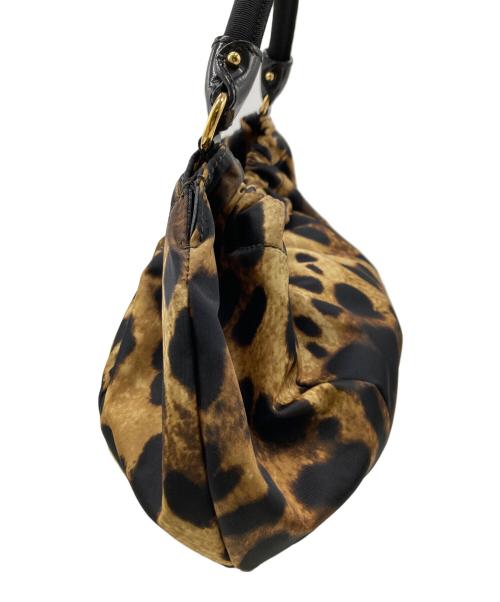 Salvatore Ferragamo（サルヴァトーレ フェラガモ）Salvatore Ferragamo (サルヴァトーレ フェラガモ) レオパード柄ハンドバック ブラウンの古着・服飾アイテム