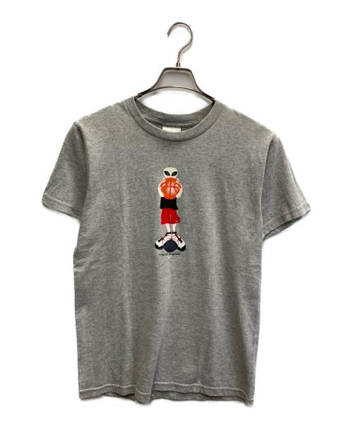 NIKE（ナイキ）NIKE (ナイキ) 00s プリントTシャツ グレー サイズ:Lの古着・服飾アイテム
