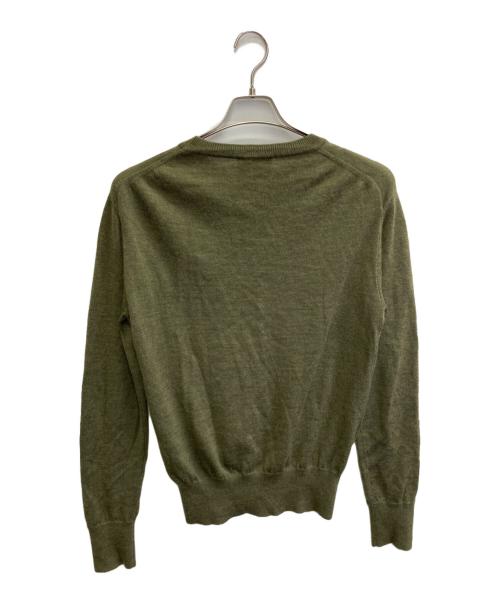 Vivienne Westwood man（ヴィヴィアン ウェストウッド マン）Vivienne Westwood man (ヴィヴィアン ウェストウッド マン) オーブ刺繍ニット グリーン サイズ:44の古着・服飾アイテム