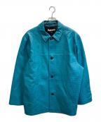 SUPREMEシュプリーム）の古着「22ss Faux Croc Car Coat」｜グリーン
