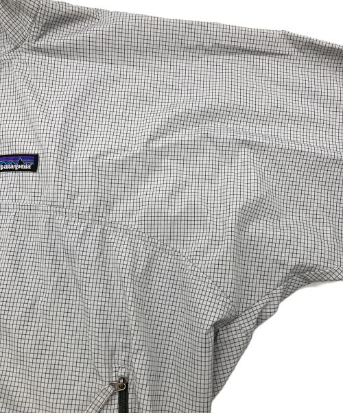 Patagonia（パタゴニア）Patagonia (パタゴニア) ファーストサンジャケット ホワイト サイズ:XLの古着・服飾アイテム