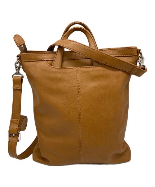 Joya（ジョーヤ）joya (ジョーヤ) ベジタブルタンニンレザー2WAYハンドルショルダーバッグ ブラウンの古着・服飾アイテム