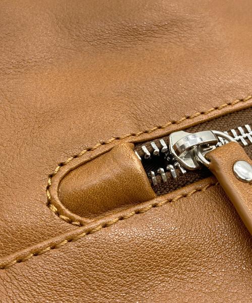 Joya（ジョーヤ）joya (ジョーヤ) ベジタブルタンニンレザー2WAYハンドルショルダーバッグ ブラウンの古着・服飾アイテム