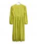 CELFORD (セルフォード) ボウタイプリーツワンピース イエロー サイズ:M：7000円