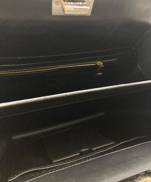 GIORGIO ARMANI（ジョルジョアルマーニ）GIORGIO ARMANI (ジョルジョアルマーニ) ハンドバッグ ブラックの古着・服飾アイテム