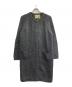 Lisette Tricote A La Main（リゼッタ）の古着「ウールニットノーカラーコート」｜グレー