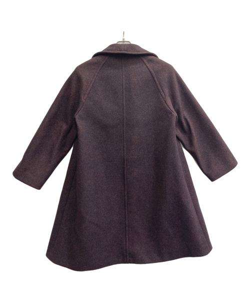 CELINE（セリーヌ）CELINE (セリーヌ) ヴィンテージウールカシミヤブレンドコート ボルドー サイズ:Mの古着・服飾アイテム