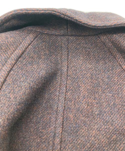 CELINE（セリーヌ）CELINE (セリーヌ) ヴィンテージウールカシミヤブレンドコート ボルドー サイズ:Mの古着・服飾アイテム