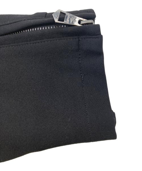 1piu1uguale3（ウノピュウノウグァーレトレ）1piu1uguale3 (ウノピュウノウグァーレトレ) ラムレザードッキングパンツ ブラック サイズ:Mの古着・服飾アイテム