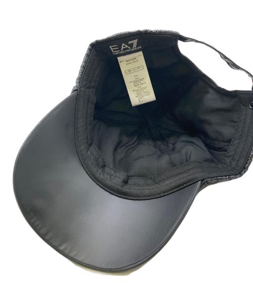 EA7（イーエーセブン）EA7 (イーエーセブン) キャップ ブラックの古着・服飾アイテム