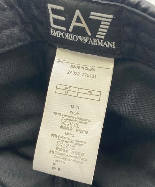 EA7（イーエーセブン）EA7 (イーエーセブン) キャップ ブラックの古着・服飾アイテム
