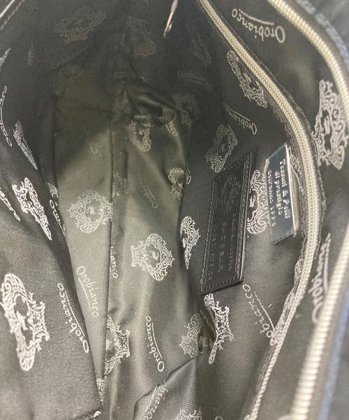 Orobianco（オロビアンコ）Orobianco (オロビアンコ) ハンドバッグ ネイビー×ブラックの古着・服飾アイテム