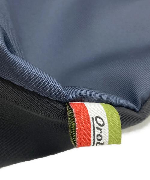 Orobianco（オロビアンコ）Orobianco (オロビアンコ) ハンドバッグ ネイビー×ブラックの古着・服飾アイテム