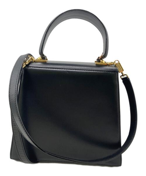 Salvatore Ferragamo（サルヴァトーレ フェラガモ）Salvatore Ferragamo (サルヴァトーレ フェラガモ) ガンチーニショルダーバッグ ブラックの古着・服飾アイテム