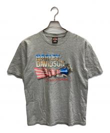 HARLEY-DAVIDSON（ハーレーダビッドソン）の古着「Tシャツ」｜グレー