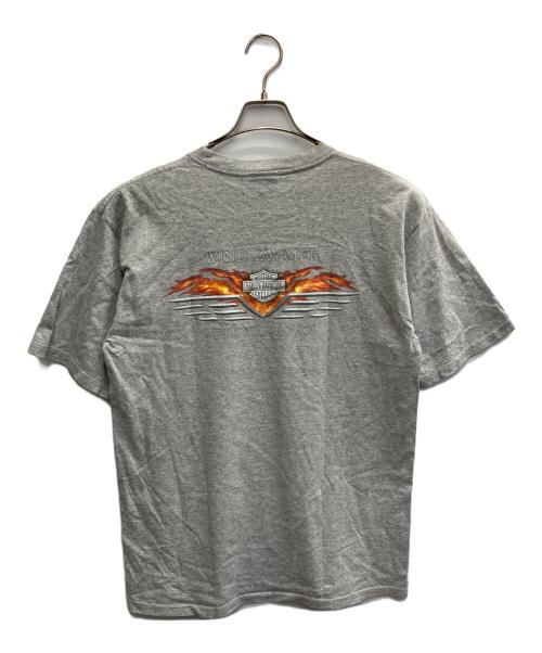 HARLEY-DAVIDSON（ハーレーダビッドソン）HARLEY-DAVIDSON (ハーレーダビッドソン) Tシャツ グレー サイズ:Mの古着・服飾アイテム