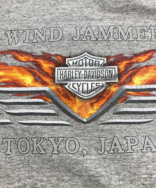 HARLEY-DAVIDSON（ハーレーダビッドソン）HARLEY-DAVIDSON (ハーレーダビッドソン) Tシャツ グレー サイズ:Mの古着・服飾アイテム