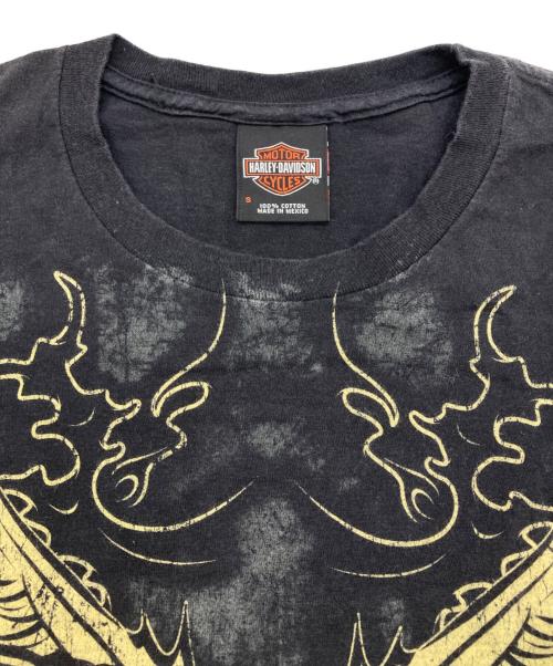 HARLEY-DAVIDSON（ハーレーダビッドソン）HARLEY-DAVIDSON (ハーレーダビッドソン) Tシャツ ブラック サイズ:Sの古着・服飾アイテム
