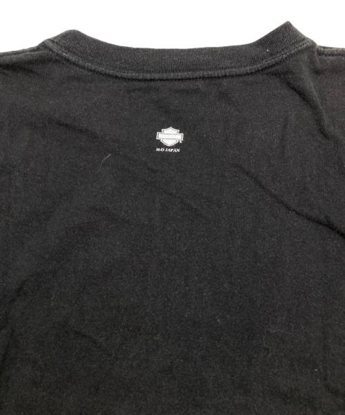 HARLEY-DAVIDSON（ハーレーダビッドソン）HARLEY-DAVIDSON (ハーレーダビッドソン) イーグルプリントTシャツ ブラック サイズ:Mの古着・服飾アイテム