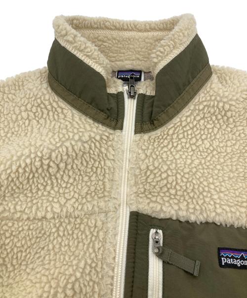 Patagonia（パタゴニア）Patagonia (パタゴニア) Classic Retro-X Jacket ベージュ サイズ: L(キッズサイズ)の古着・服飾アイテム
