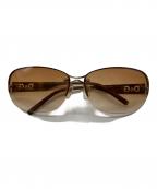 DOLCE & GABBANAドルチェ＆ガッバーナ）の古着「サングラス」｜ブラウン