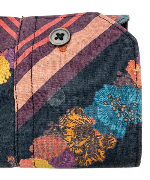 PAUL SMITH（ポールスミス）Paul Smith (ポールスミス) “VINTAGE SCARF” PRINT SHIRTS パープル サイズ:Mの古着・服飾アイテム