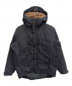 BURLAP OUTFITTERバーラップアウトフィッター）の古着「プリマロフト中綿ジャケット」｜ブラック