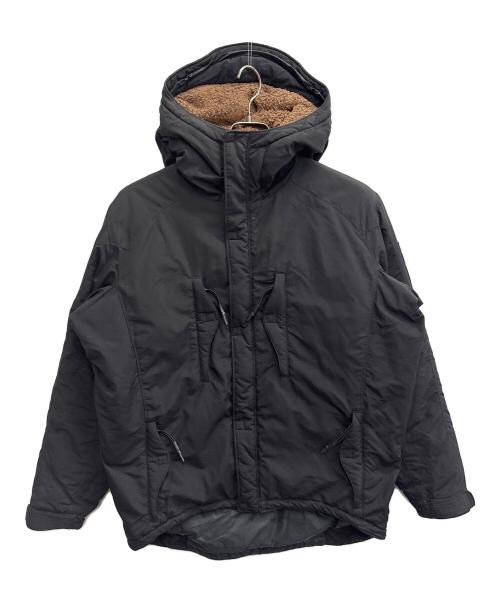 BURLAP OUTFITTER（バーラップアウトフィッター）BURLAP OUTFITTER (バーラップアウトフィッター) プリマロフト中綿ジャケット ブラック サイズ:Mの古着・服飾アイテム